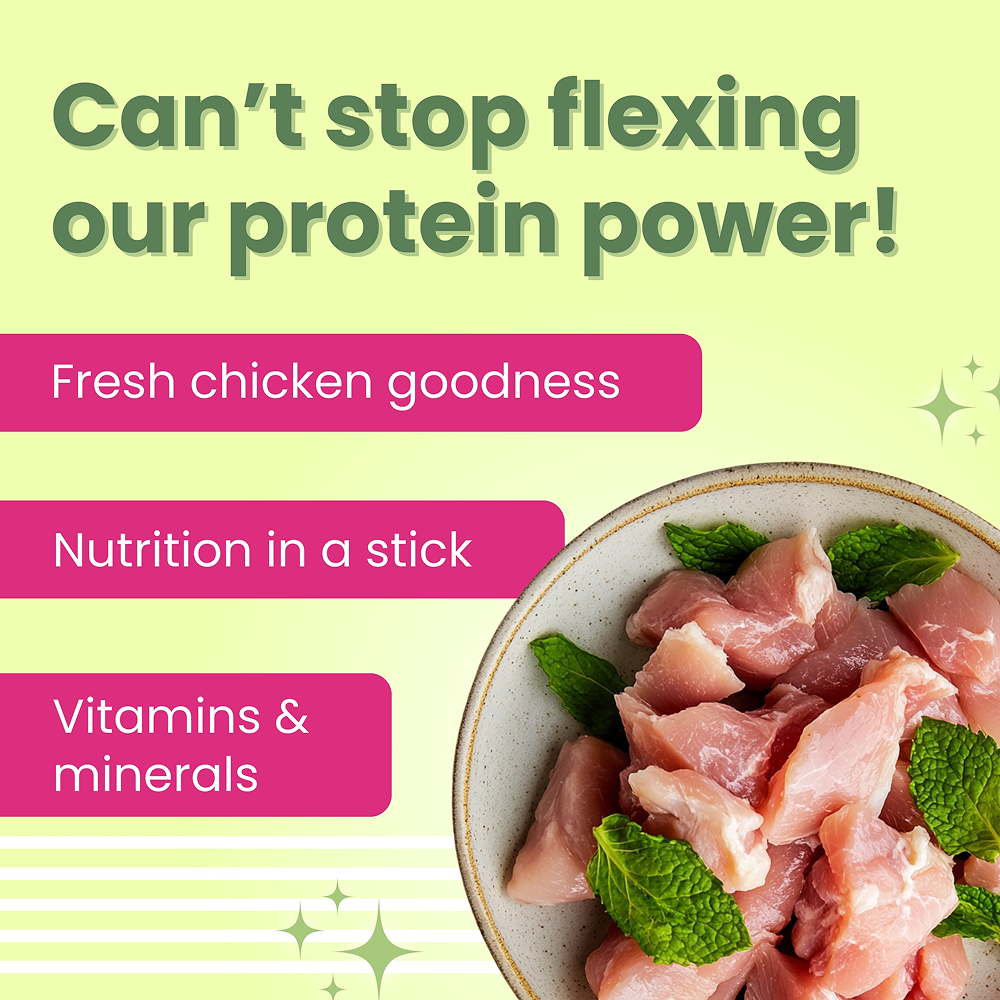 Bark Out Loud by Vivaldis Grain Free Chicken Dental Chews Dog Treats image 5