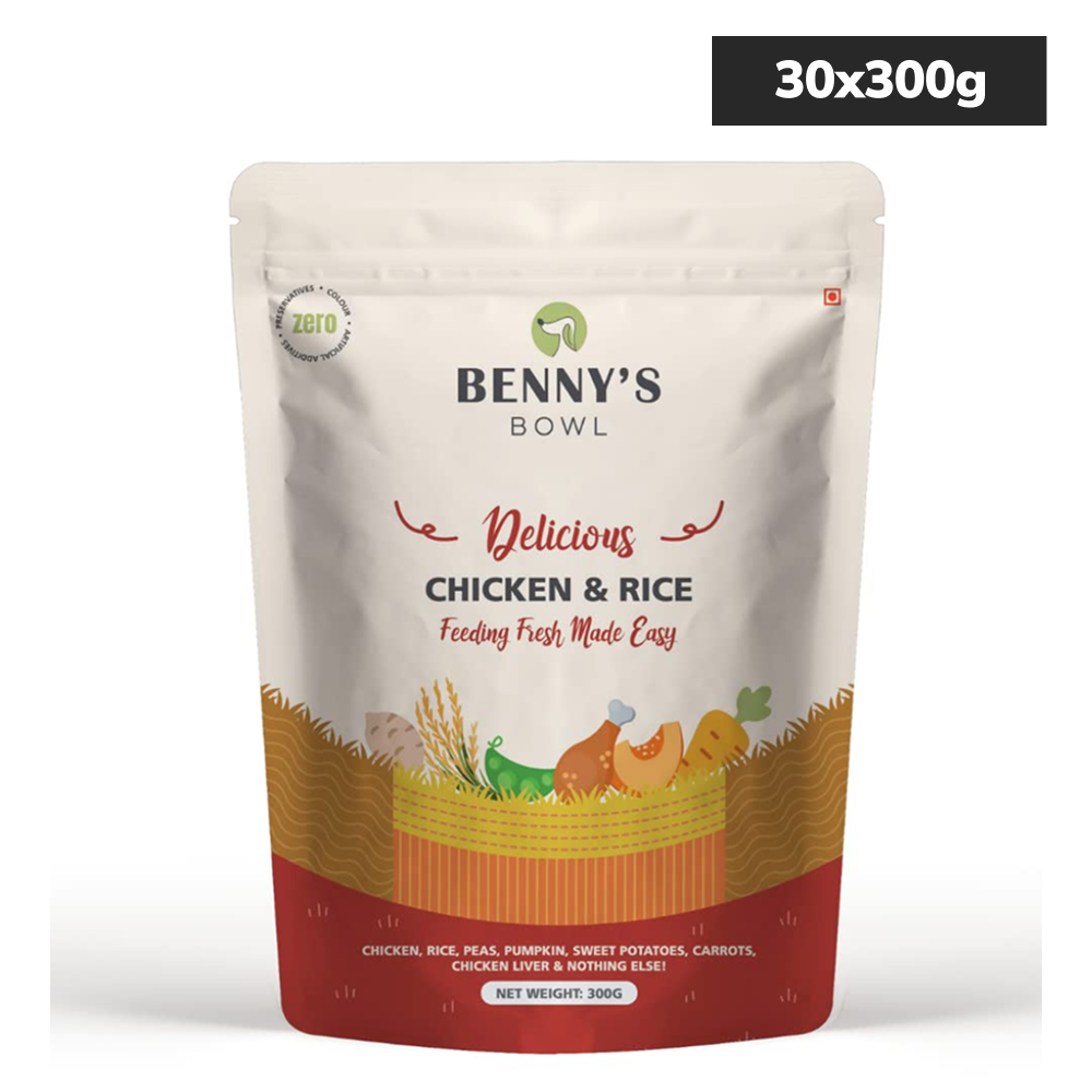 Bennys Bowl Chicken and Rice Dog Fresh and Wet Food image 9