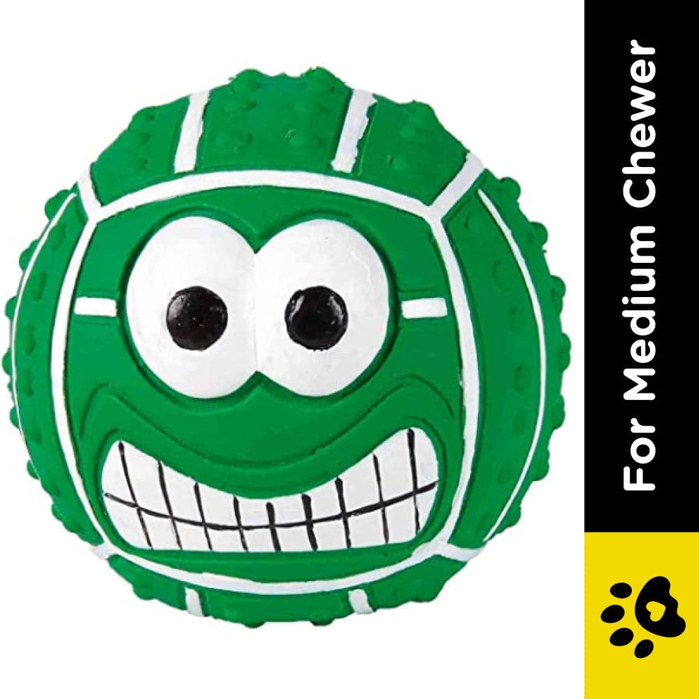 Trixie Sport Ball with Motif Latex Toy for Dogs (Green) image 2