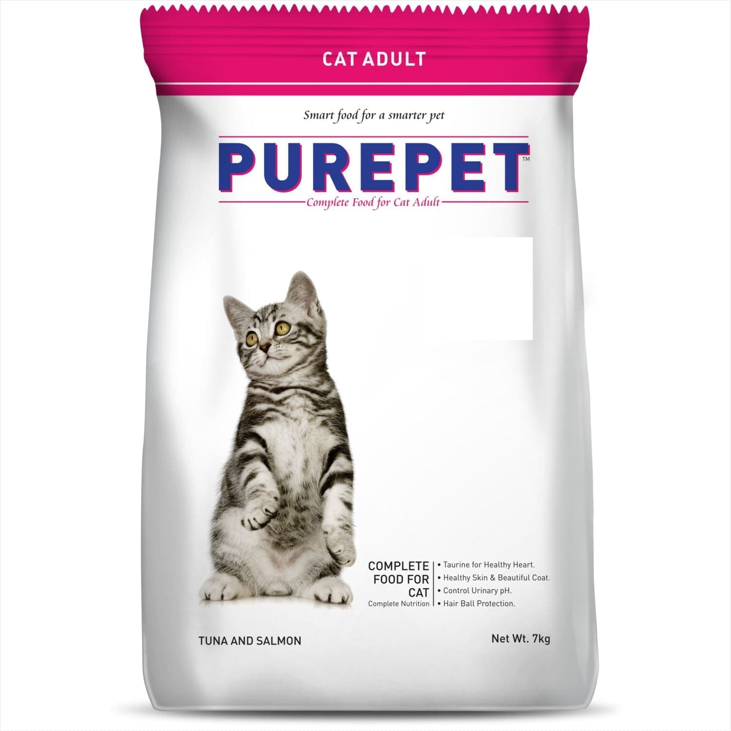 Purepet Tuna and Salmon Adult Cat Dry Food image 8
