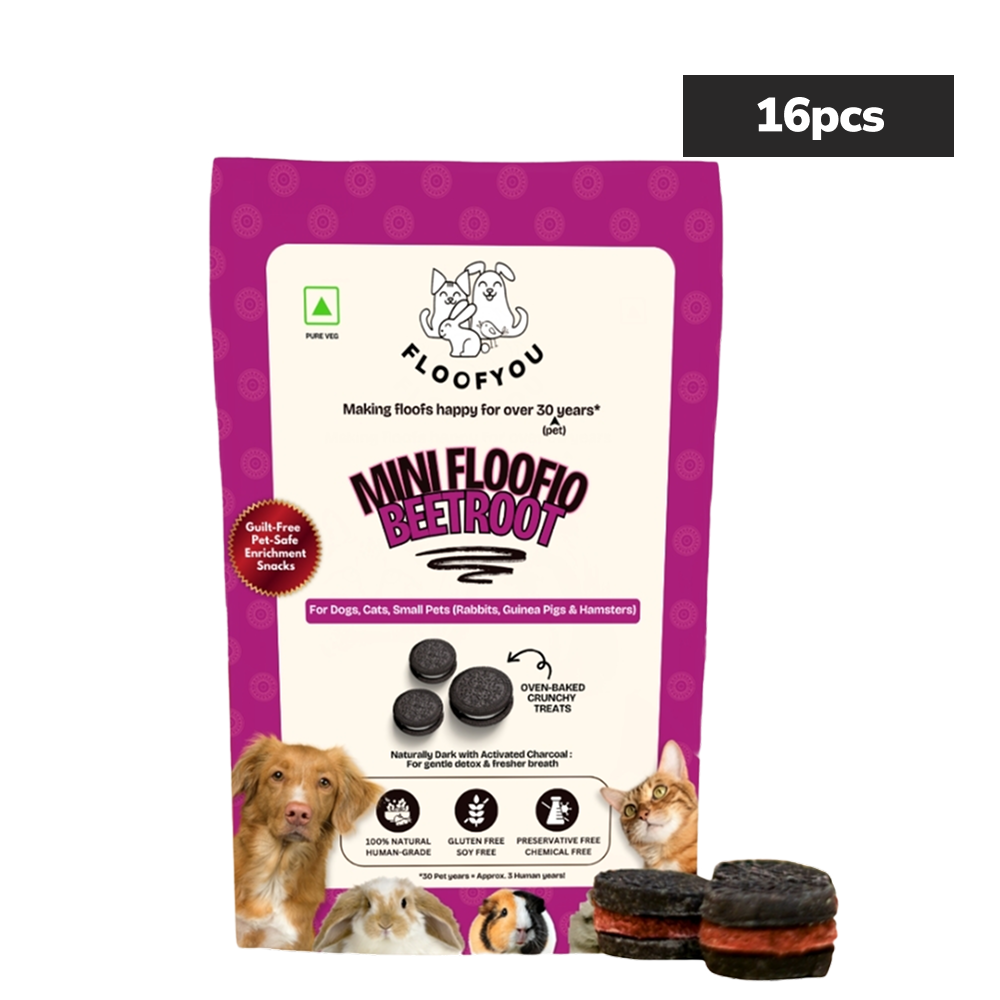 Floofyou Mini Floofio Beetroot Vegan Oven Baked Cookie Dog Treats image 10