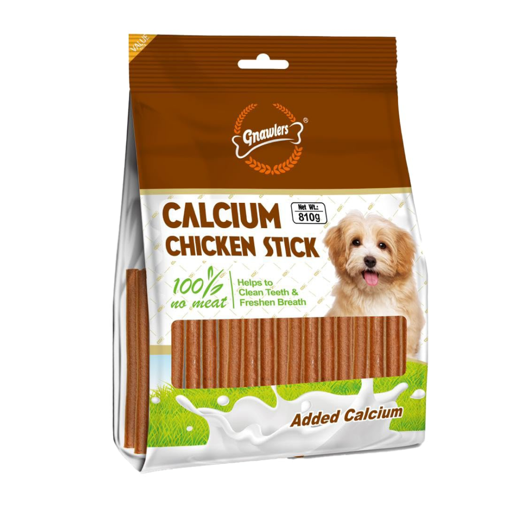 Gnawlers Calcium Chicken Stick Dog Treat image 4