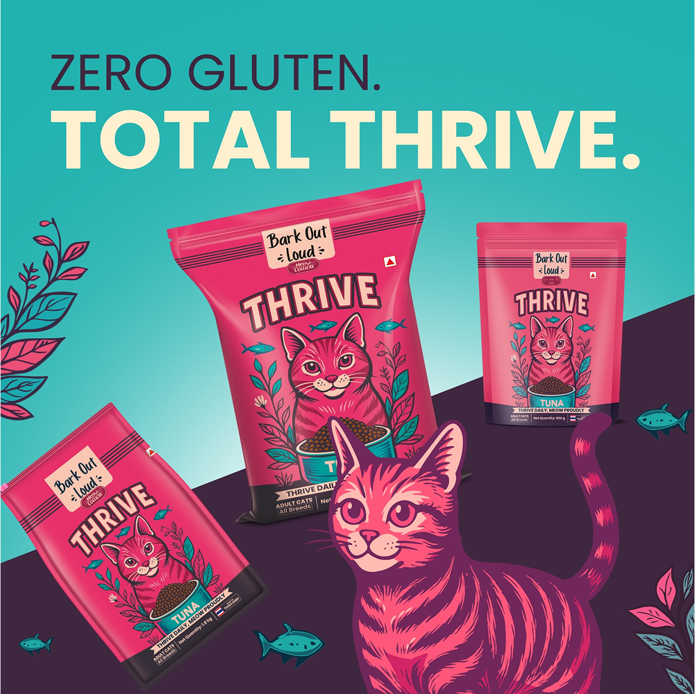 Bark Out Loud Thrive Tuna Flavour Adult Cat Dry Food image 2