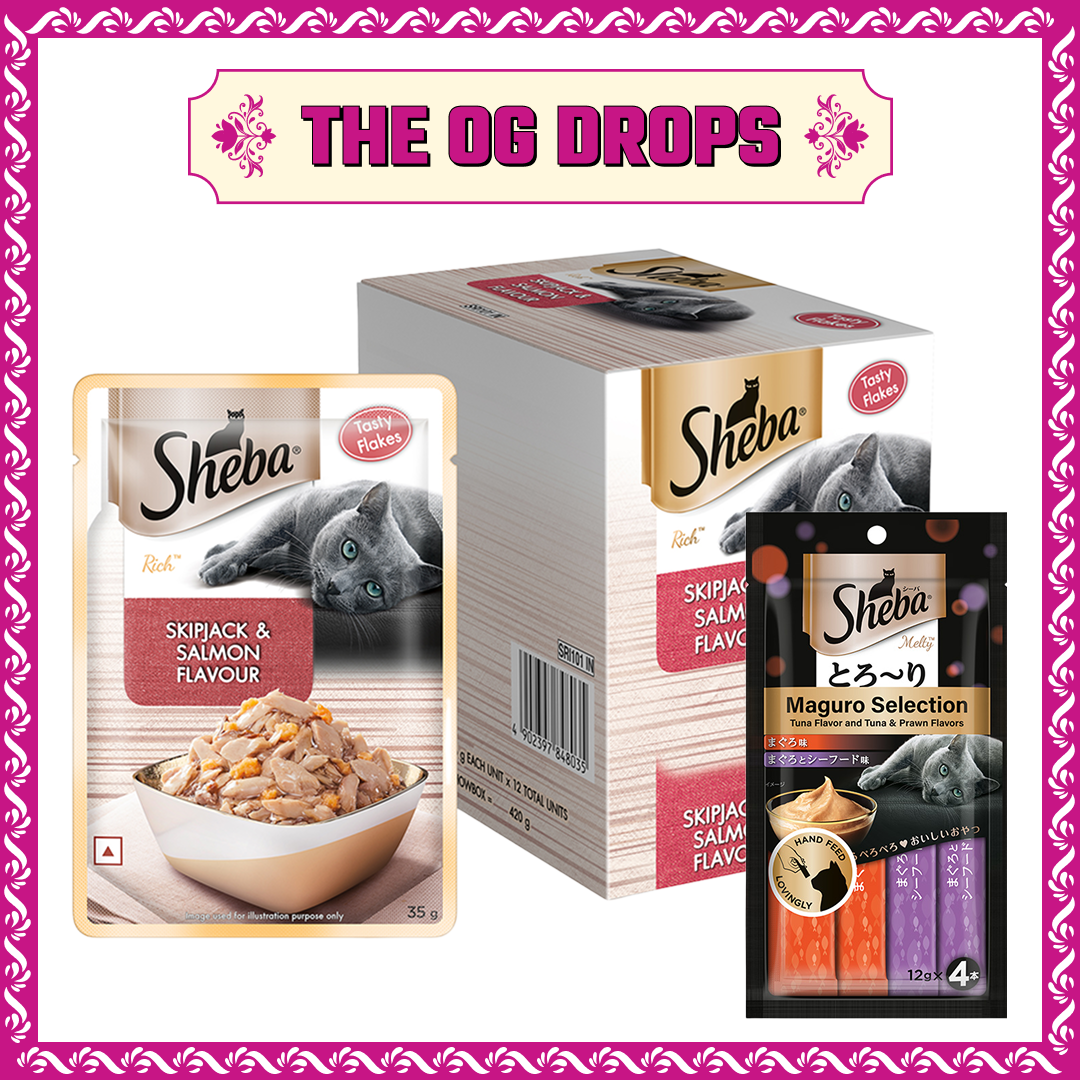 Sheba Skipjack & Salmon Fish Mix Cat Wet Food image 3