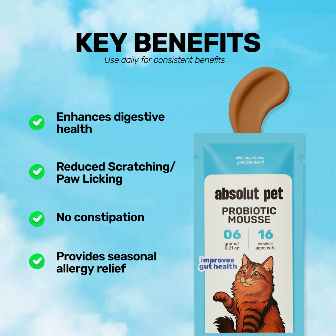 Absolut Pet Probiotics Gut Health Creamy Supplementss for Cats image 2