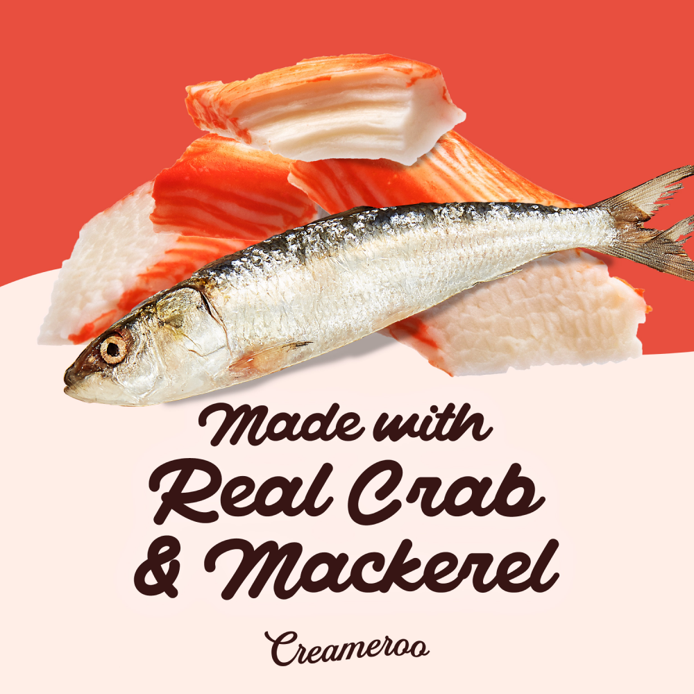 Kennel Kitchen Creameroo Crab with Mackerel Creamy Cat Treats image 6