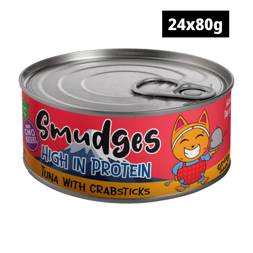 Smudges Tuna with Crabsticks in Gravy Adult Cat Wet Food image 1