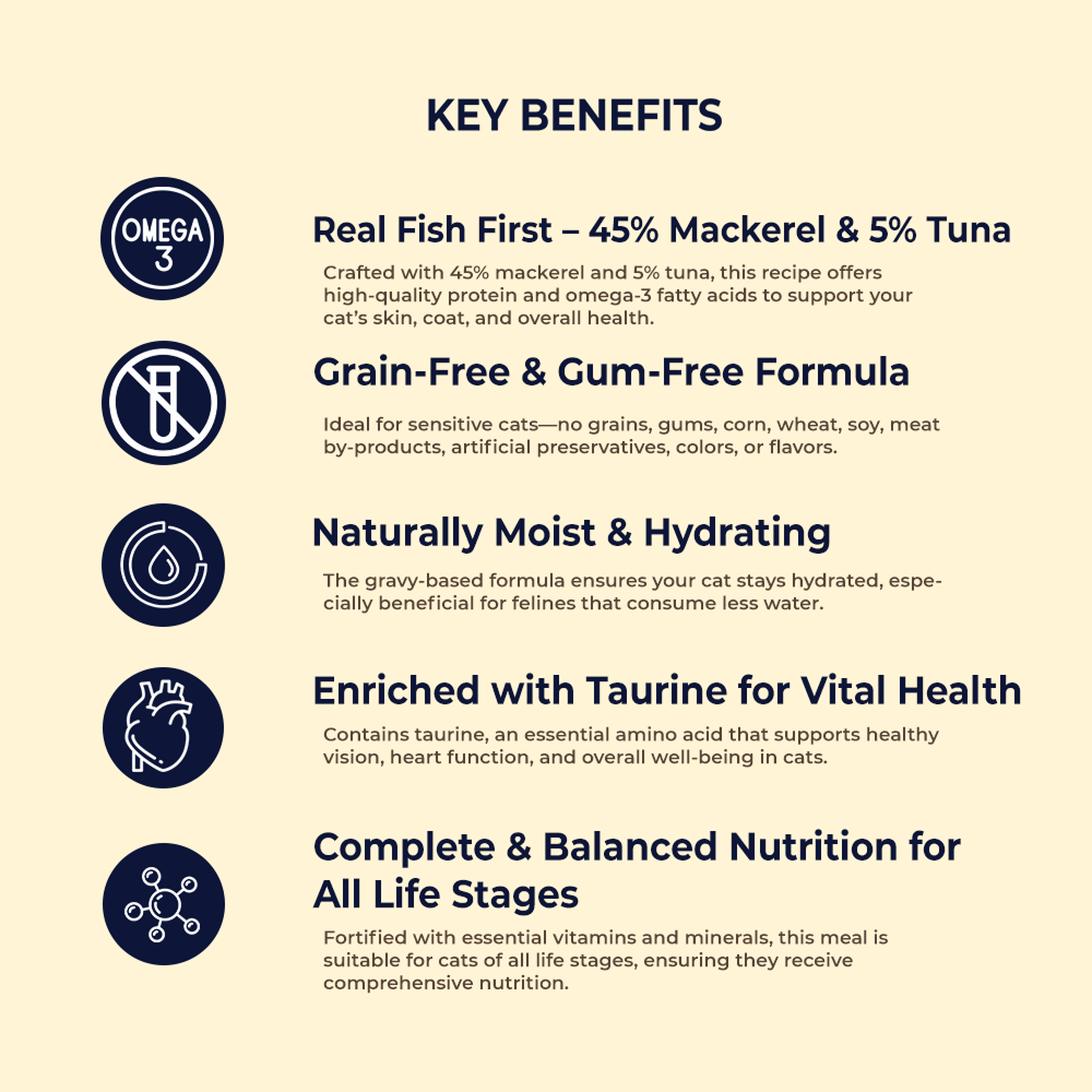 Bruno's Wild Essentials Mackerel & Tuna Cat Wet Food image 4