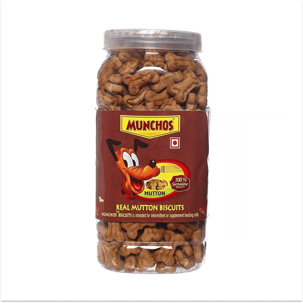 Munchos Real Mutton Flavour Biscuit Dog Treats image 1