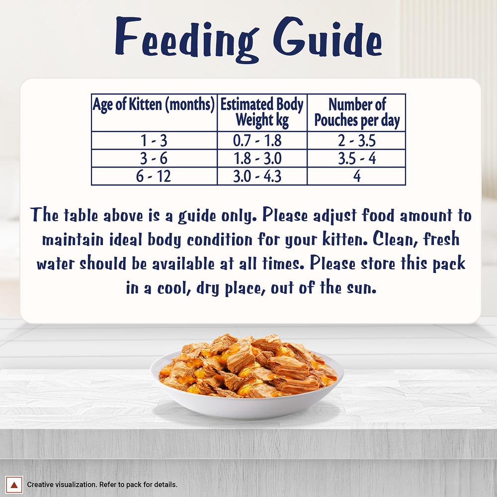 Purina Felix with Chicken in Jelly Complete and Balanced Kitten Cat Wet Food image 6