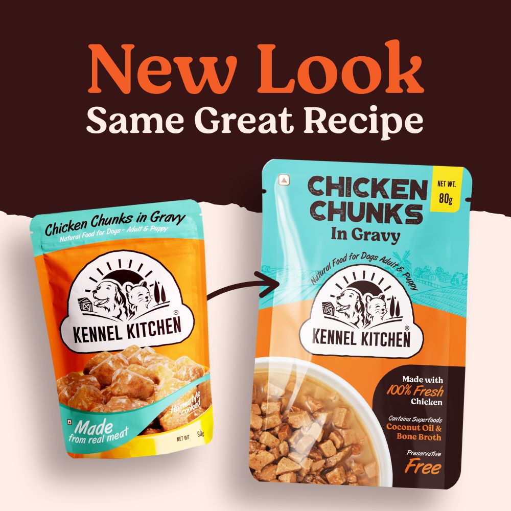 Kennel Kitchen Chicken Chunks in Gravy Puppy & Adult Dog Wet Food (All Life Stage) image 3