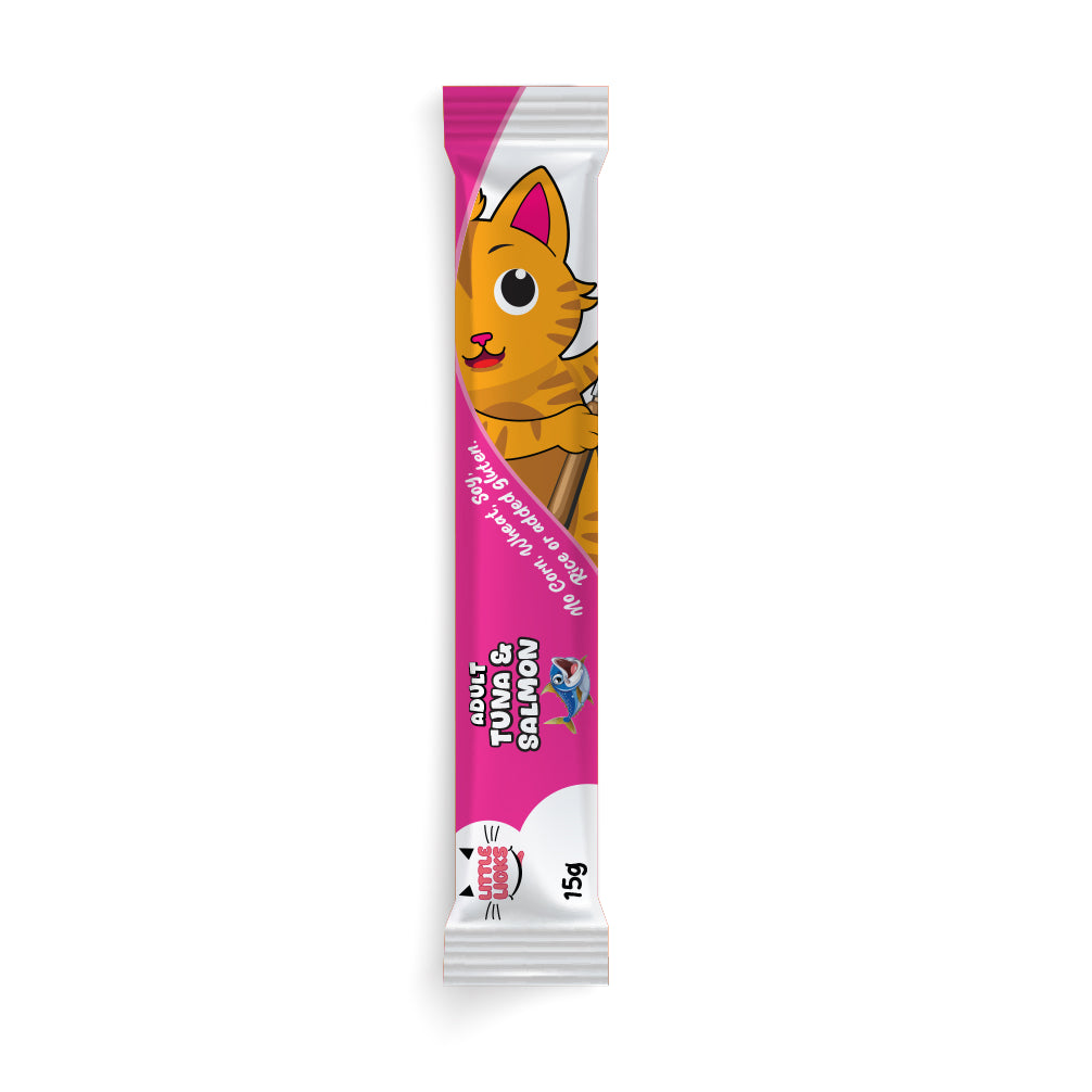 Smudges Little Licks Tuna and Salmon Creamy Bisque Adult Cat Treats image 6
