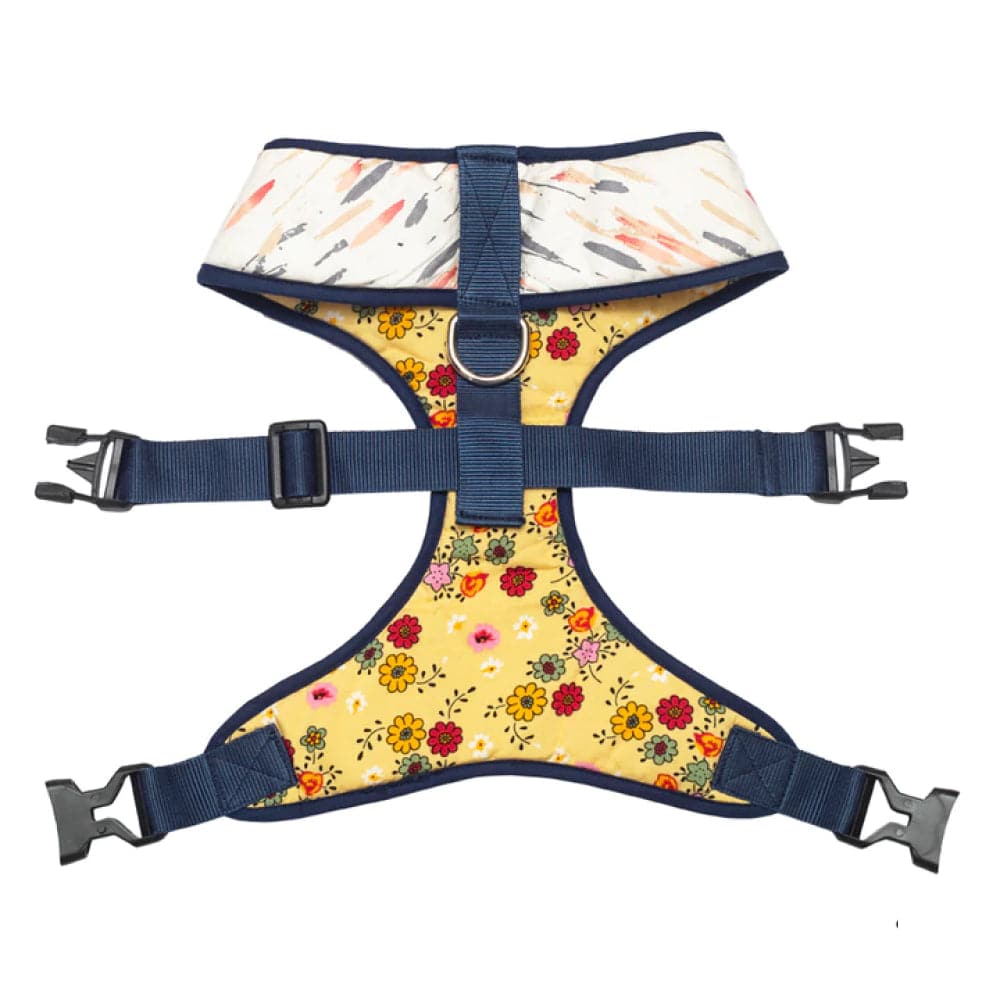 Pet And Parents Floral Graffiti Reversible Harness for Dogs image 2