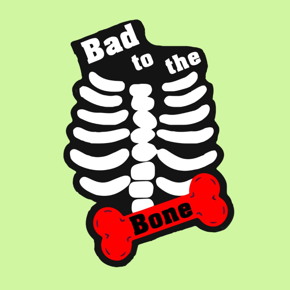 Cheeku Bad to The Bone Graphic Cotton T Shirt For Dogs and Cats (Sharp Green) image 3
