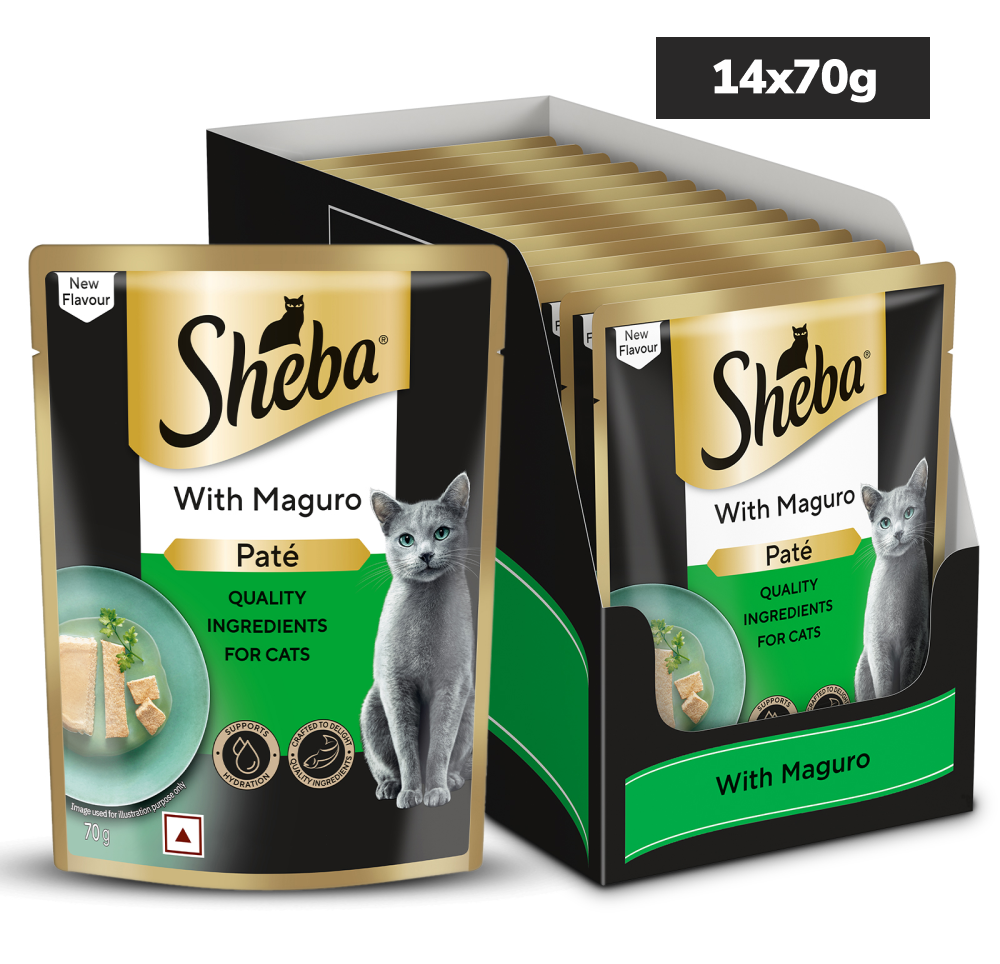 Sheba Maguro Pate Rich Premium Adult Fine Cat Wet Food image 6