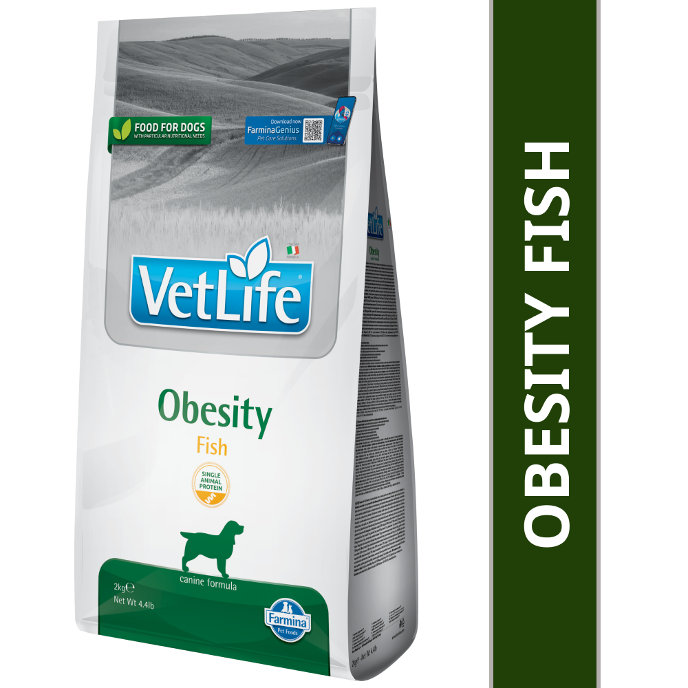 Farmina Vet Life Obesity Fish Adult Dog Dry Food image 2
