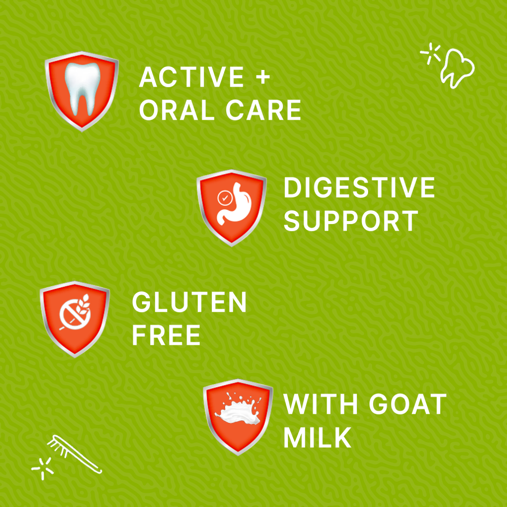 Goofy Tails Carrot and Yam Active Dental Twists Dog Treats image 5