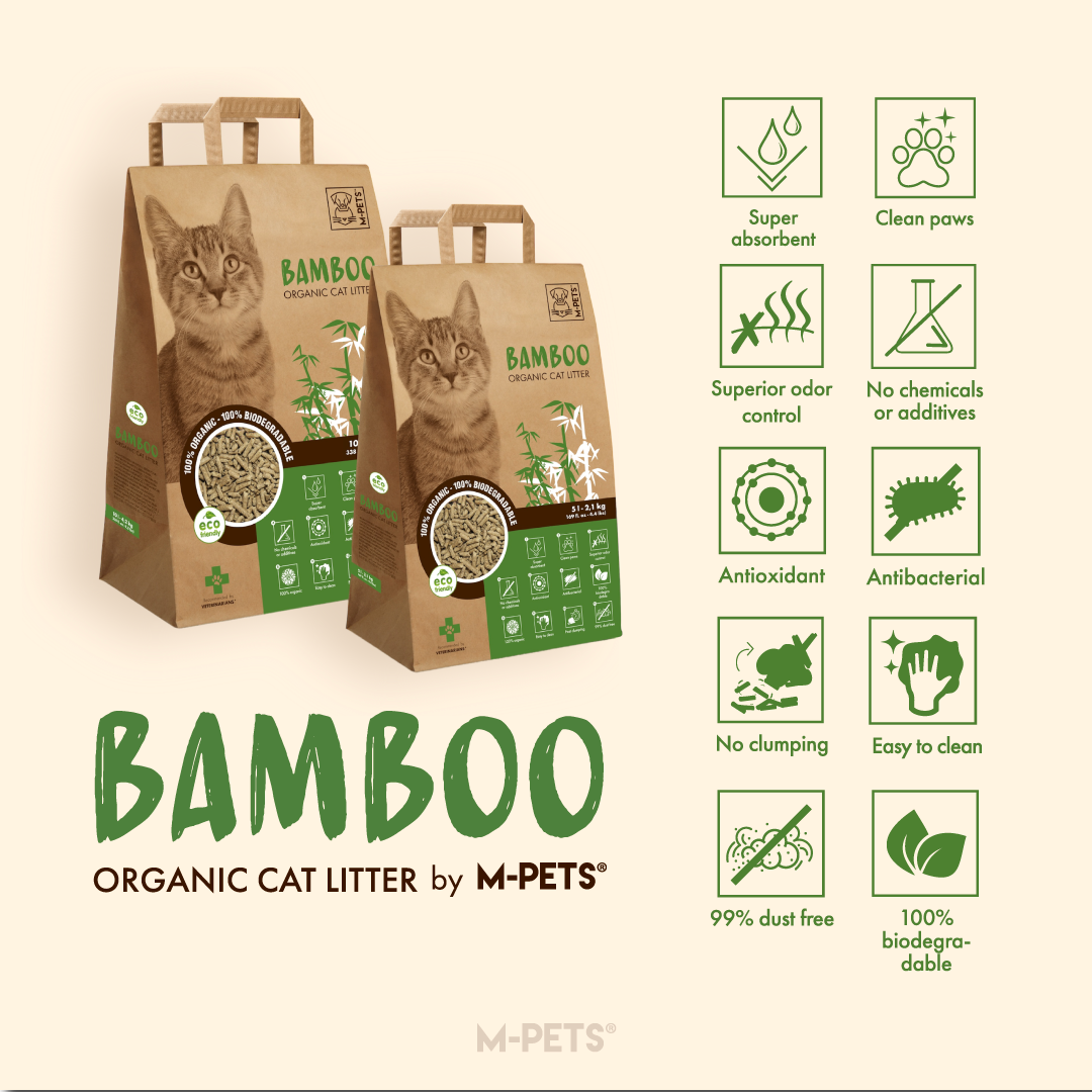 M Pets Bamboo Cat Litter image 7