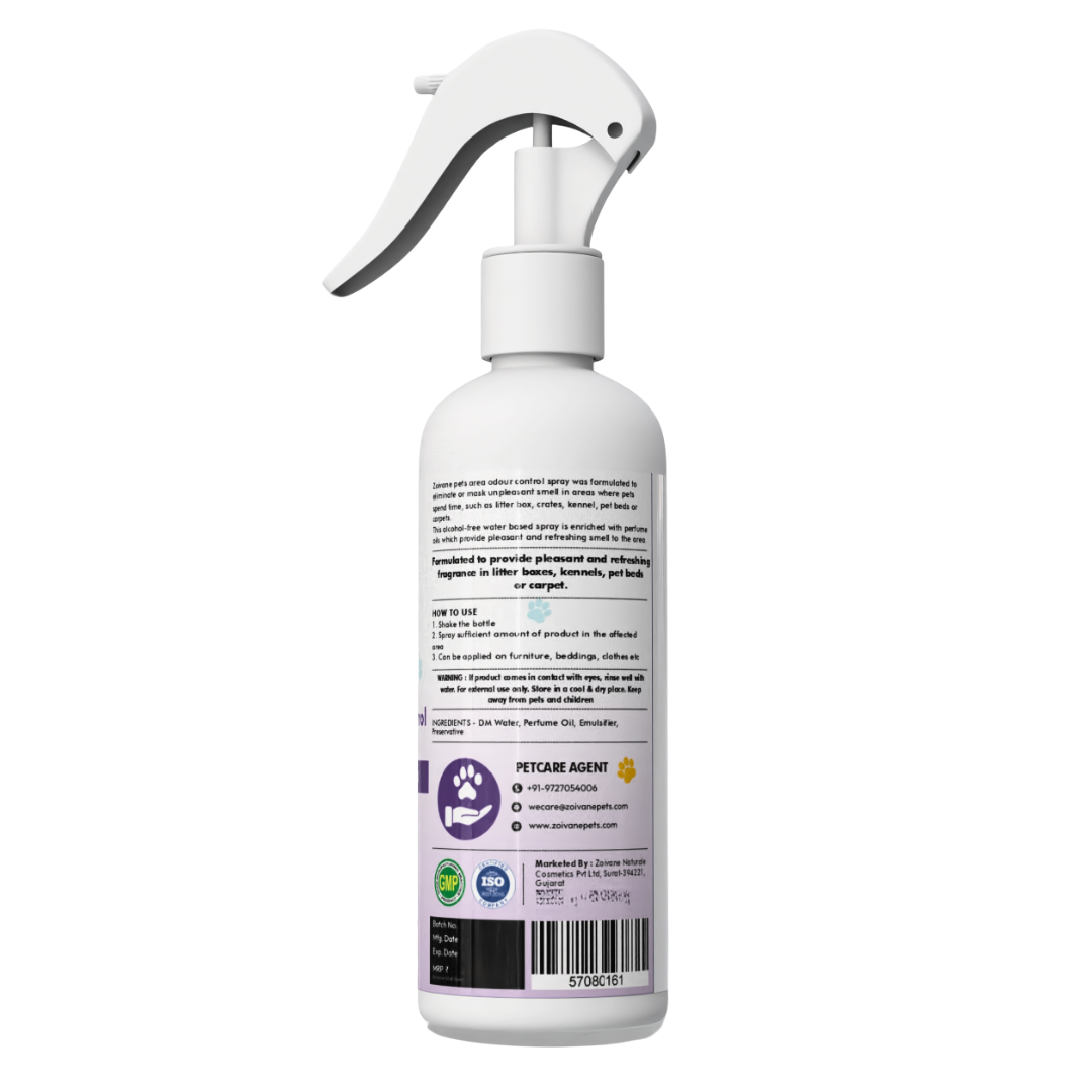 Zoivane Pets Black Currant Odour Remover Spray for Dogs and Cats image 7