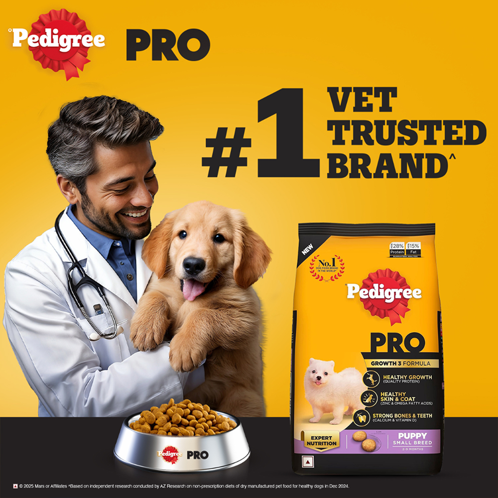 Pedigree PRO Expert Nutrition Small Breed Puppy (2 to 9 Months) Dry Food image 2