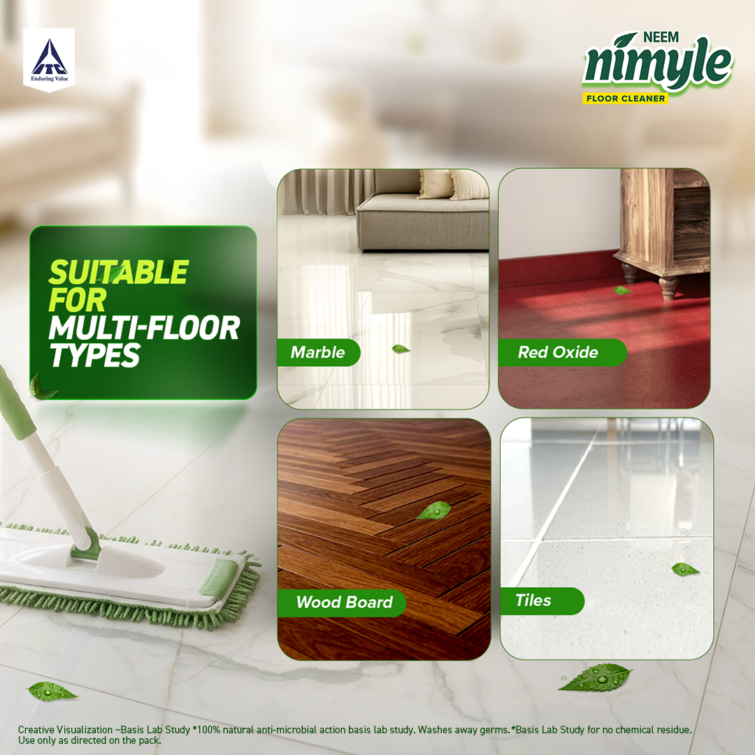 Nimyle Neem Herbal Based 99.9% Anti Bacterial Liquid Floor/Surface Cleaner for Kids & Pets image 10