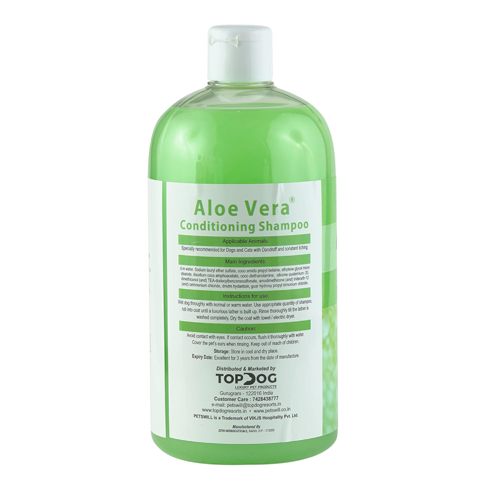 Petswill Aleo Vera Shampoo for Dogs and Cats image 3