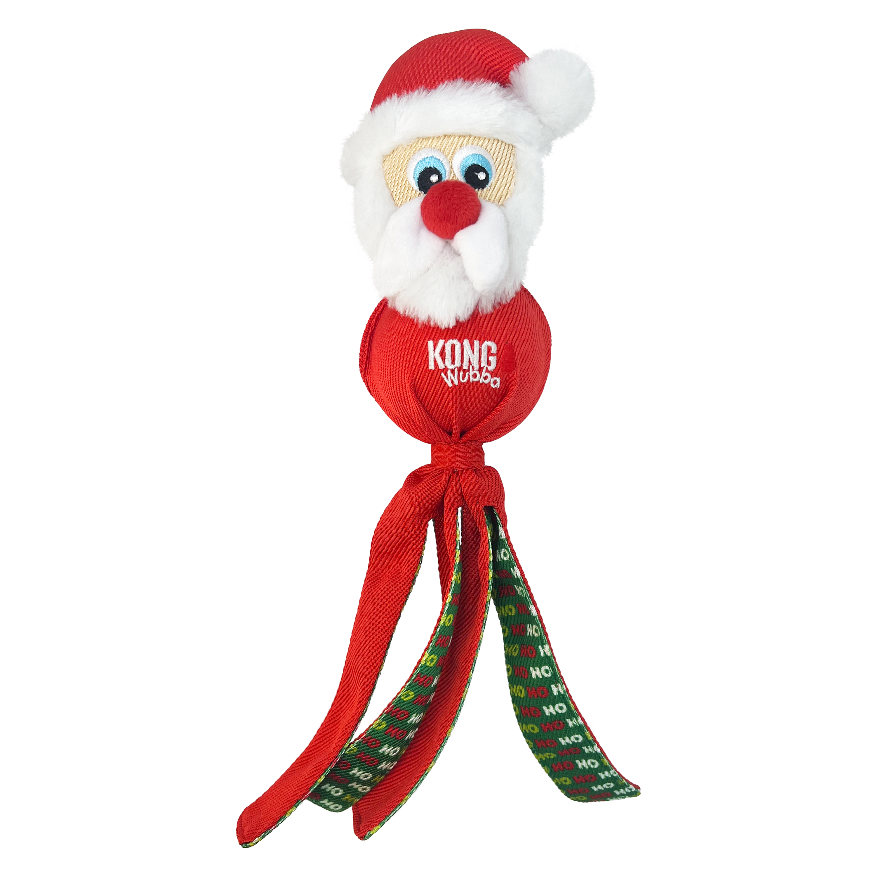 Kong Wubba Santa Claus Toy for Dogs (Red)