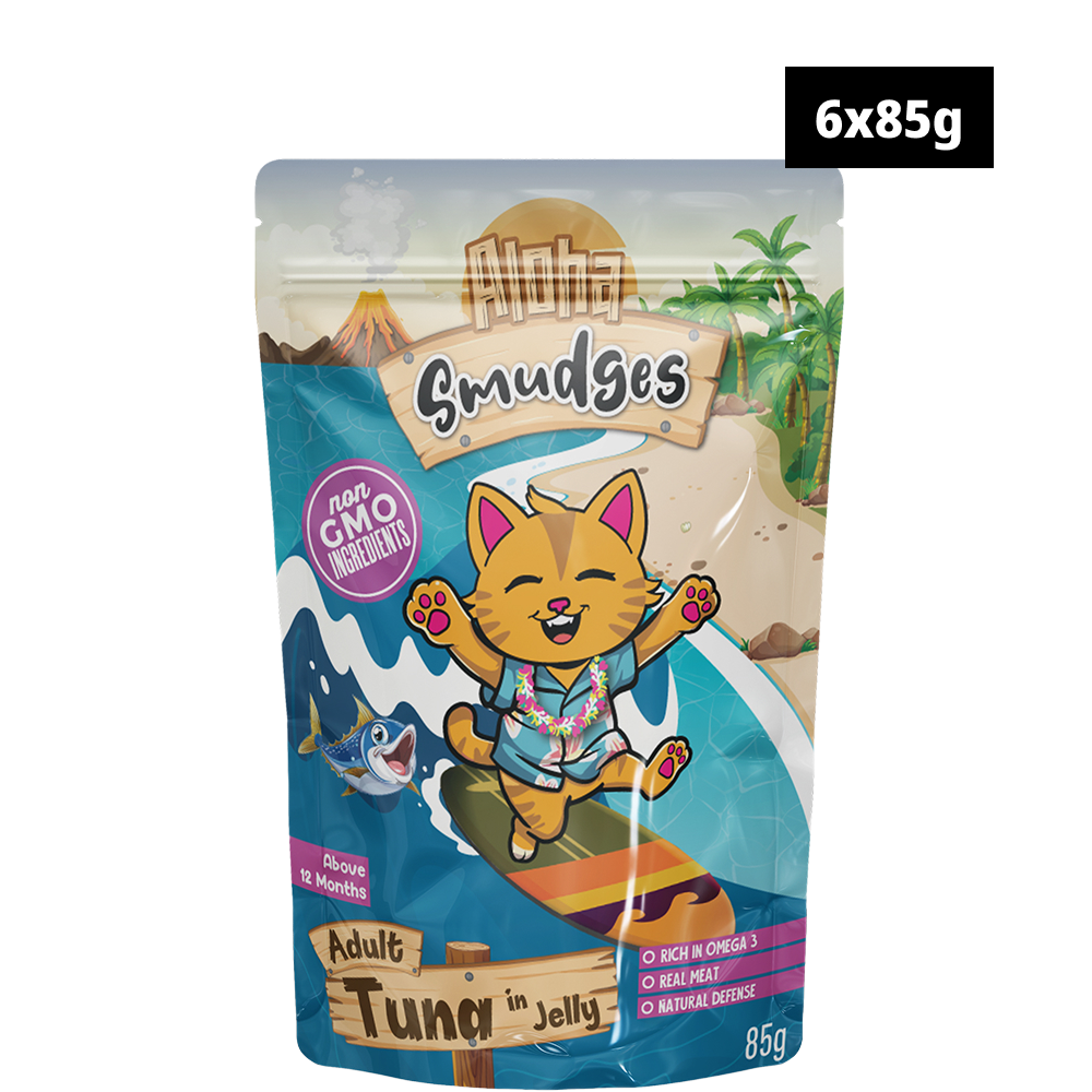 Aloha Smudges Tuna in Jelly Adult Cat Wet Food image 5