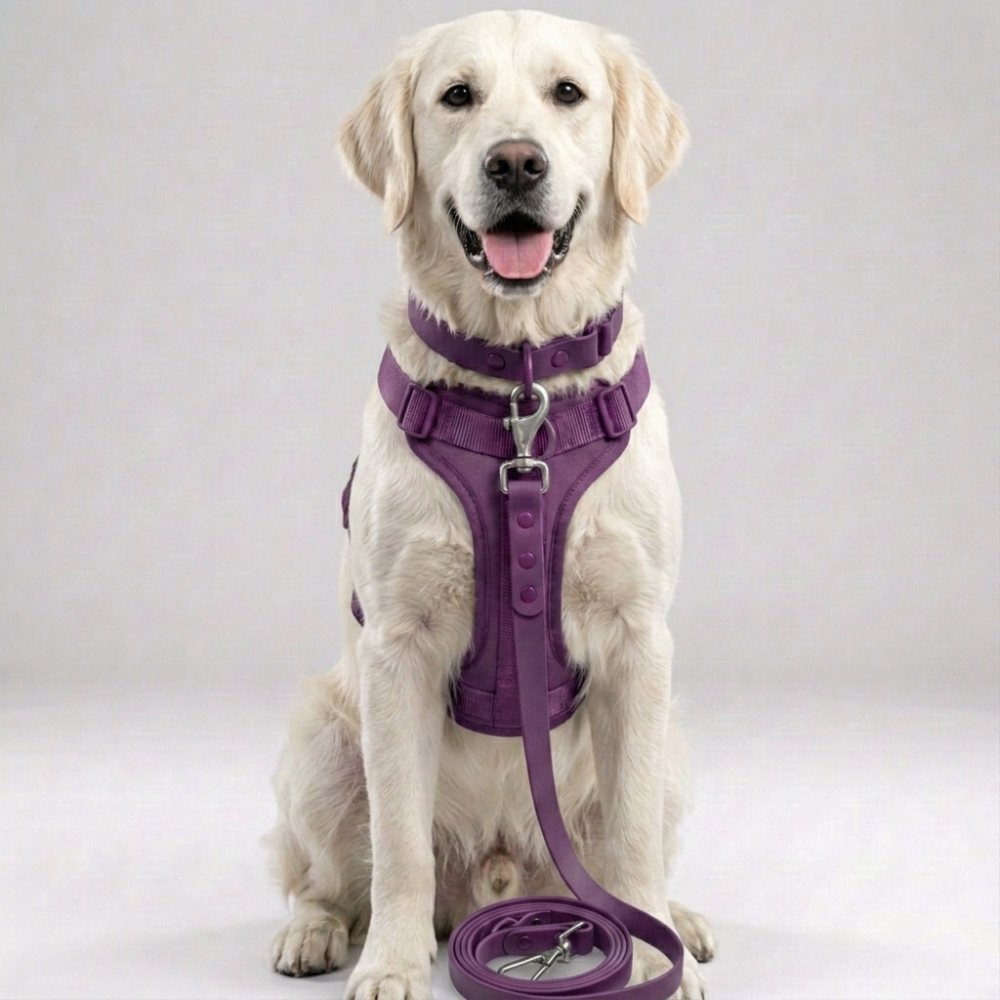 Skatrs 3 in 1 Adjustable Leash for Dogs (Ruby Red) image 4