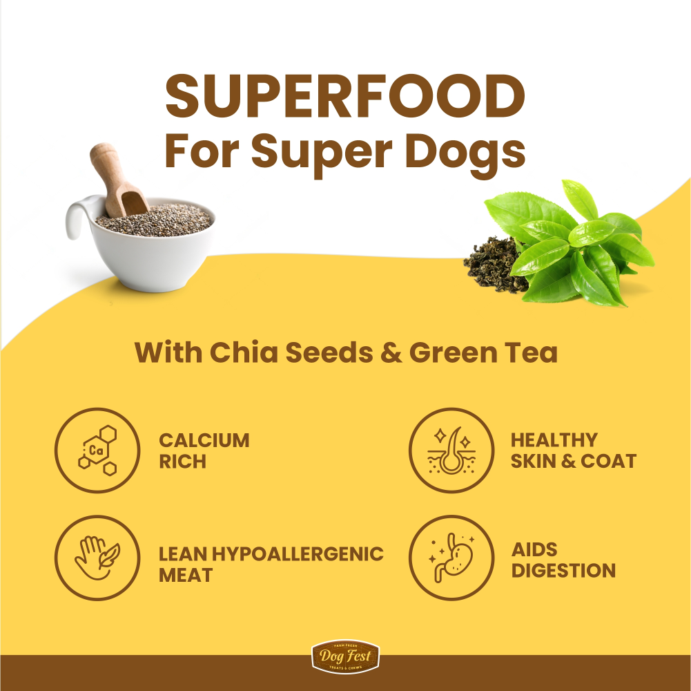 Dogfest Quail & Chia Seeds Training Dog Treats image 5