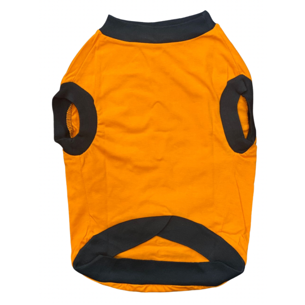 Pet Set Go Inhale Exhale T-shirt for Dogs (Orange) image 4