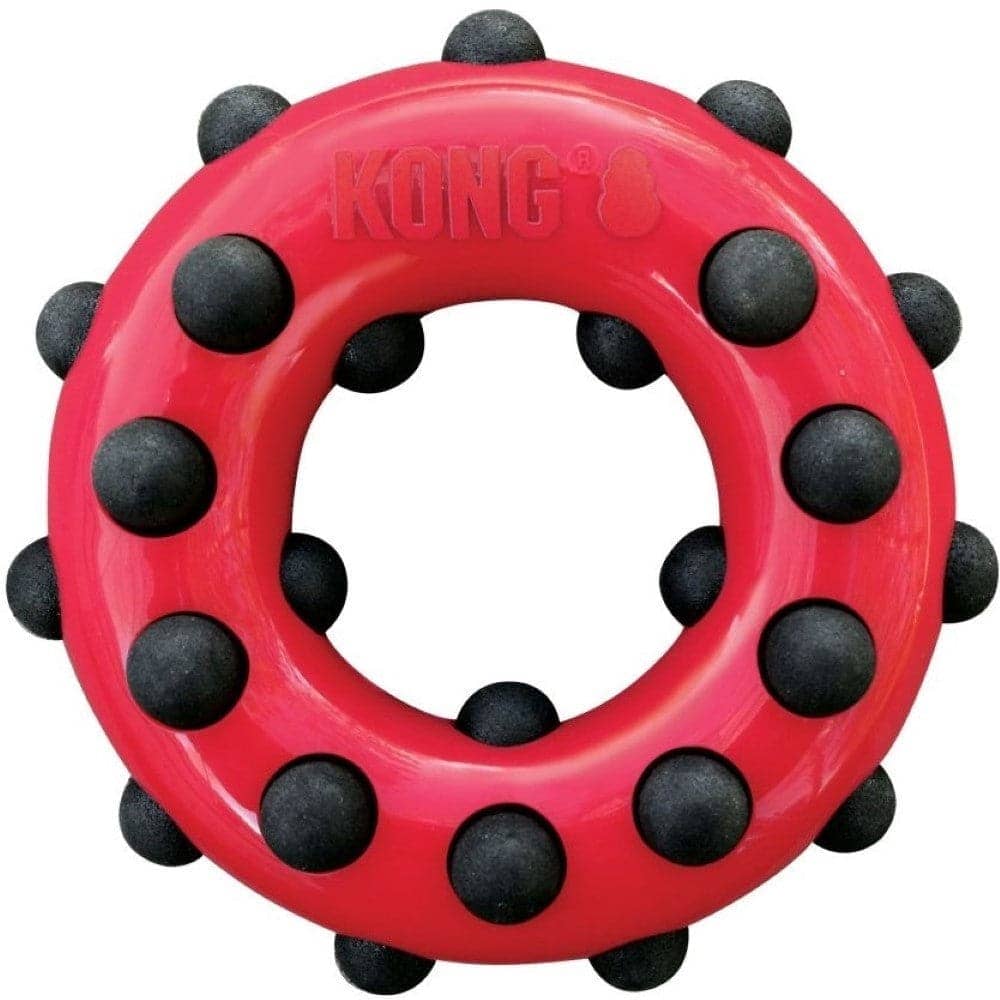 Kong Dotz Circle Toy for Dogs | For Aggressive Chewers image 3