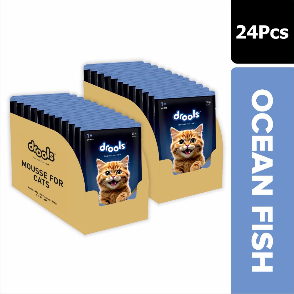Drools Chicken and Ocean Fish Mousse Combo Adult Cat Wet Food image 4
