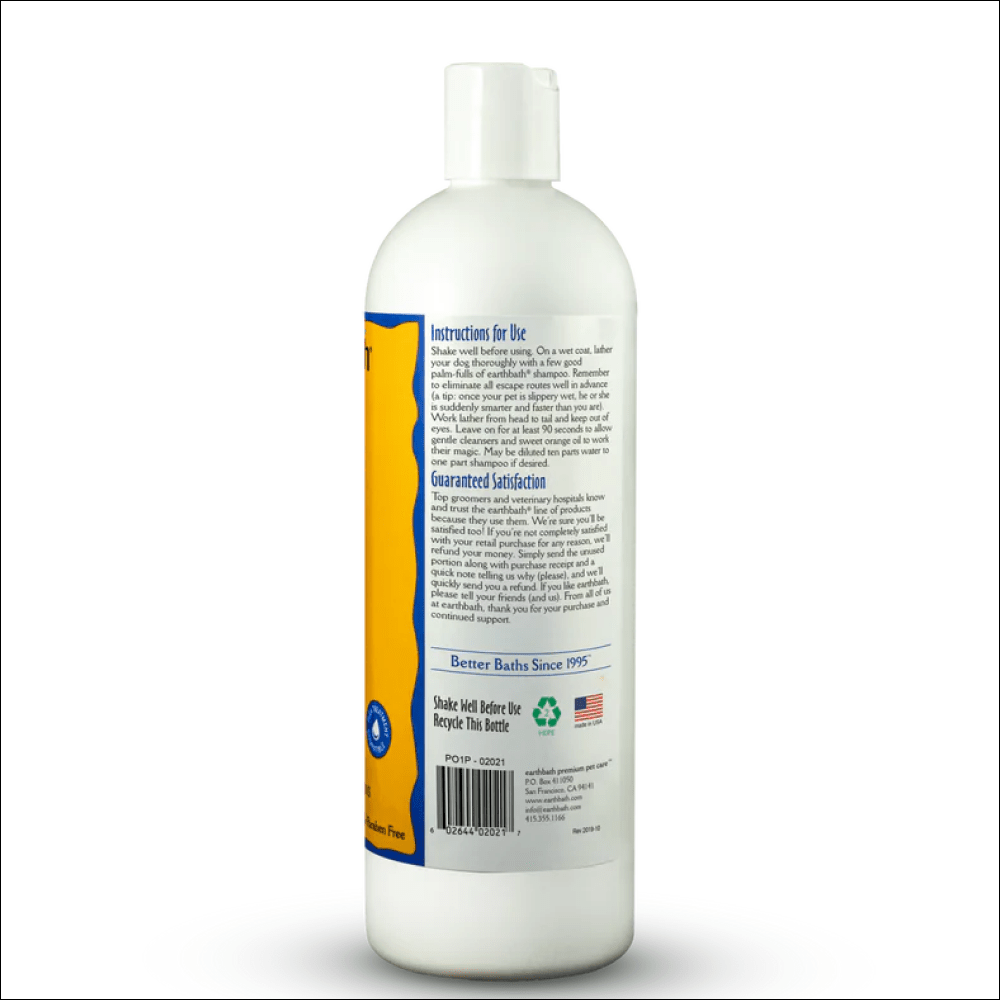 EarthBath Sweet Orange Oil Dirty Shampoo for Dogs image 5