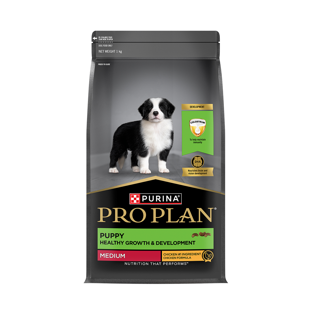 Purina Pro Plan Chicken Medium Breed Puppy Dog Dry Food (New Improved Formula)