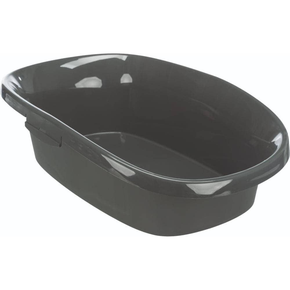 Trixie Be Eco Carlo Litter Tray with Rim for Cats (Grey Green/Anthracite) image 2