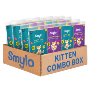 Smylo Adult Variety Combo, Tuna, Chicken & Mackerel, Fresh & No-Preservative Wet Cat Food