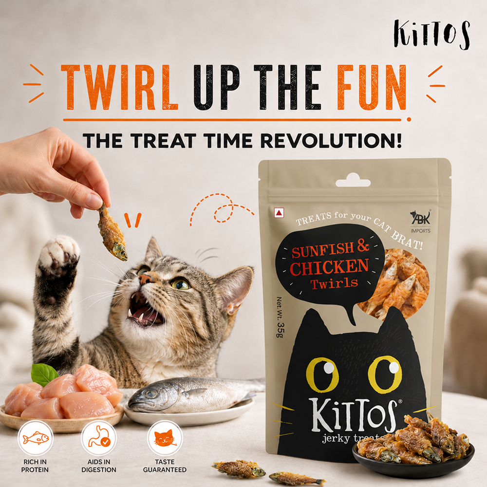 Kittos Purr Fect Sunfish Chicken and Twirls Cat Treats image 6
