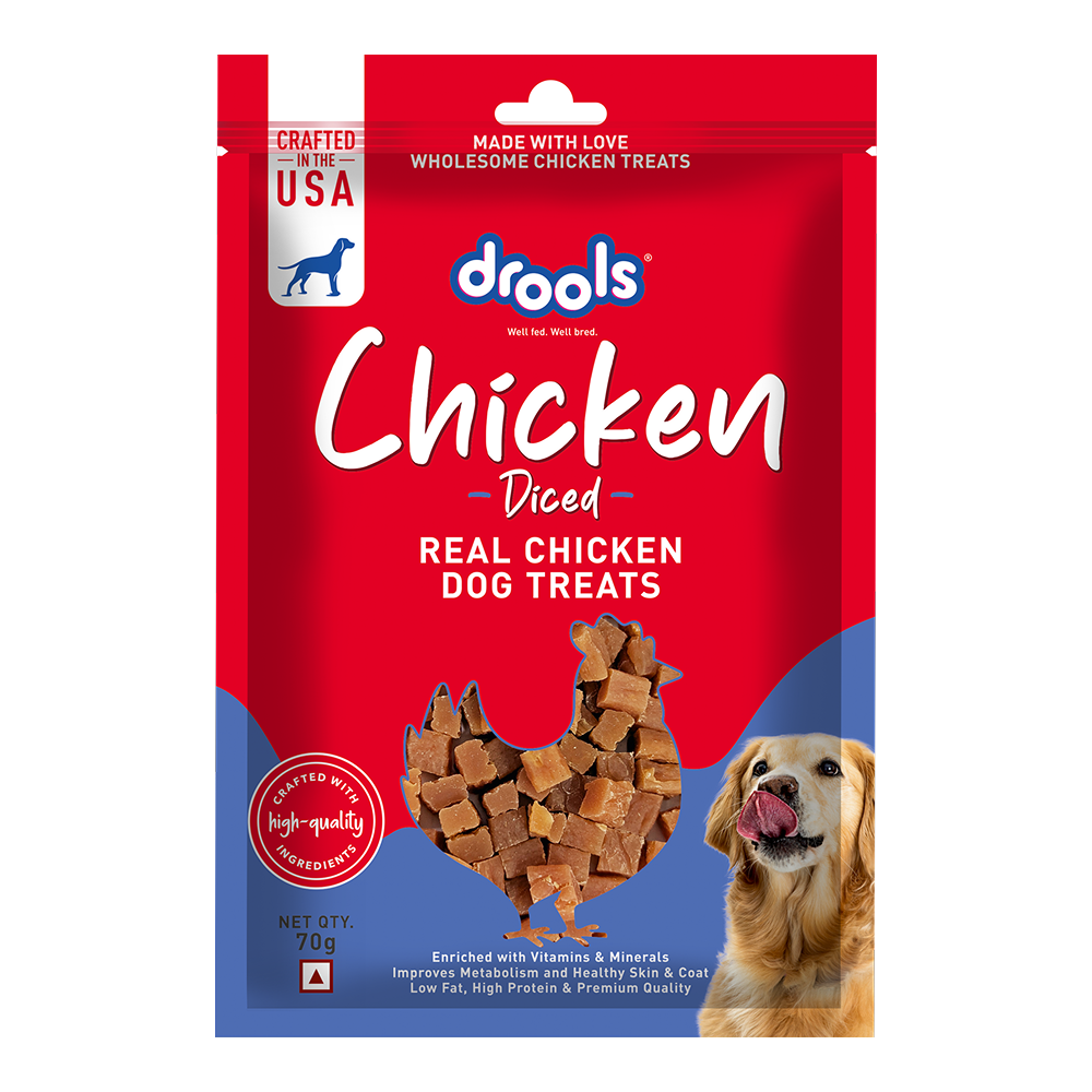 Drools Chicken Diced Dog Treats