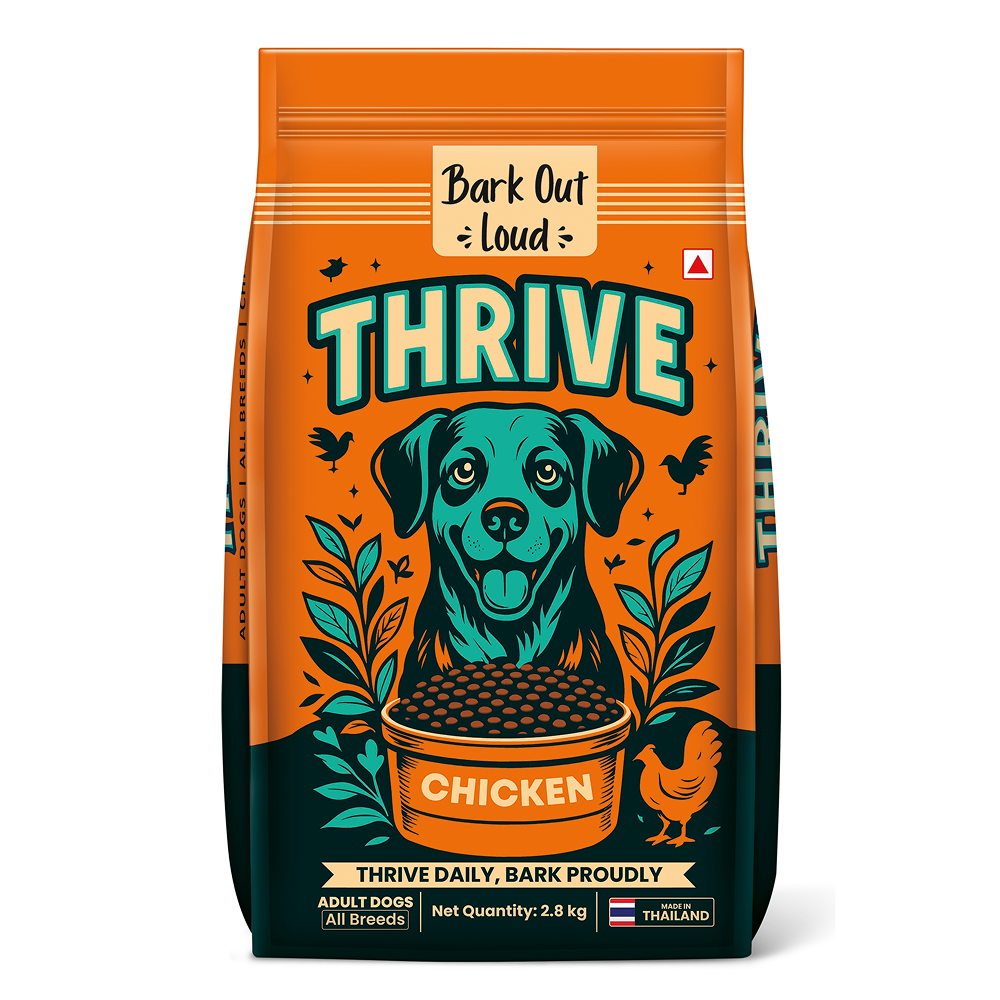 Bark Out Loud Thrive Chicken Flavour Adult Dog Dry Food image 8