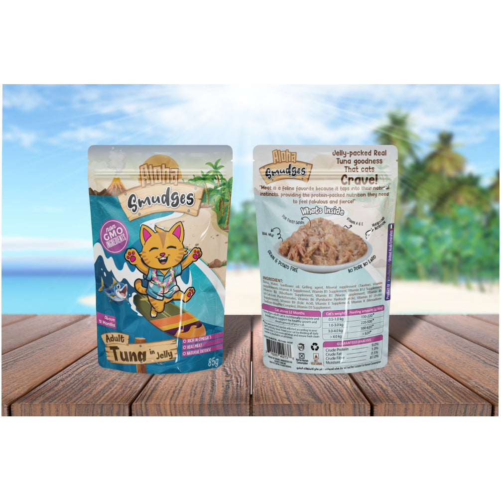 Aloha Smudges Tuna in Jelly Adult Cat Wet Food image 6