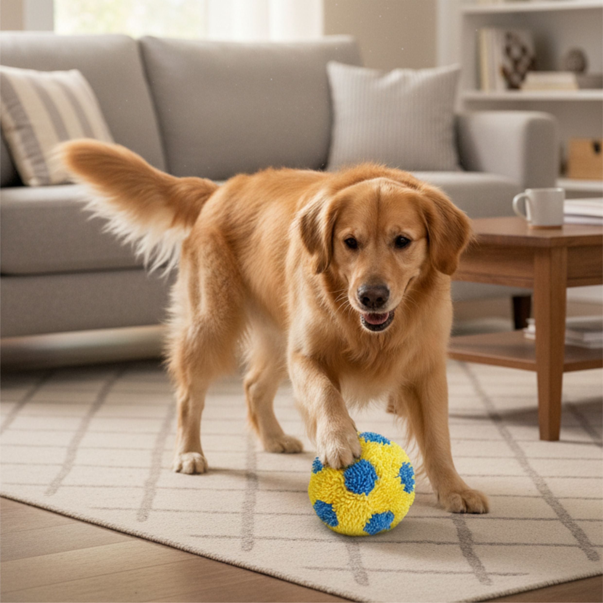 Fofos Football Shaped Sports Toy for Dogs image 10