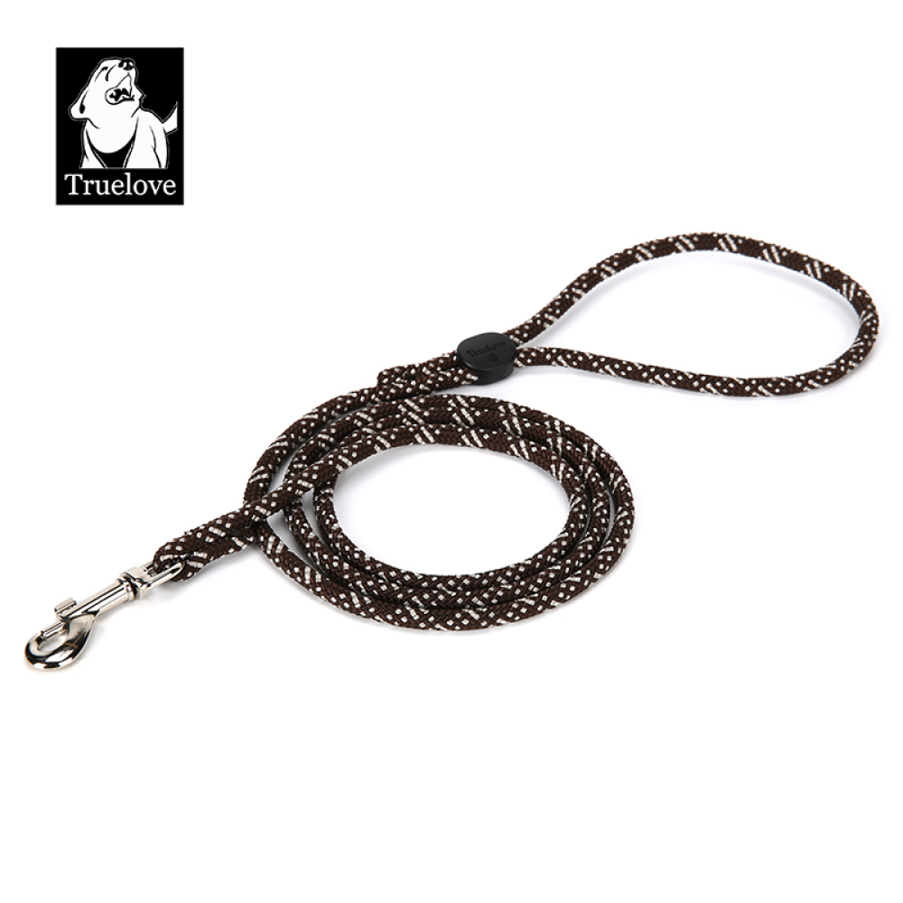 Truelove High Density Reflective Rope Webbing Leash for Dogs (Brown) image 3
