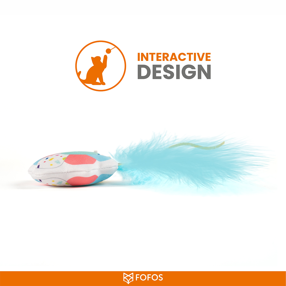 Barkbutler x Fofos Birthday Balloon Catnip Toy for Cats image 3
