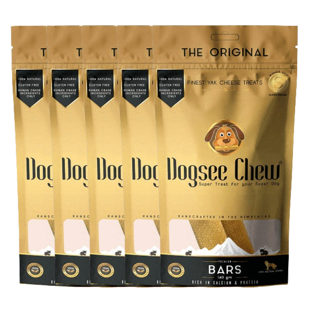 Dogsee Chew 100% Natural Yak Milk Bars Medium Breed Dog Treats image 4