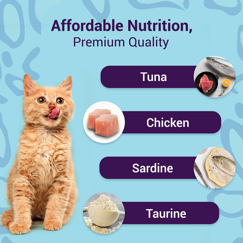 Purrfeto Ocean Fish in Gravy Adult Cat Wet Food image 2
