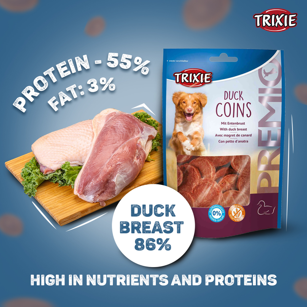 Trixie Premio Duck Coins Dog Treats image 3