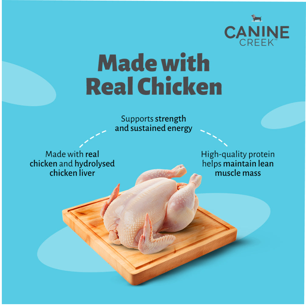 Canine Creek Real Chicken Gravy Adult Dog Wet Food image 3