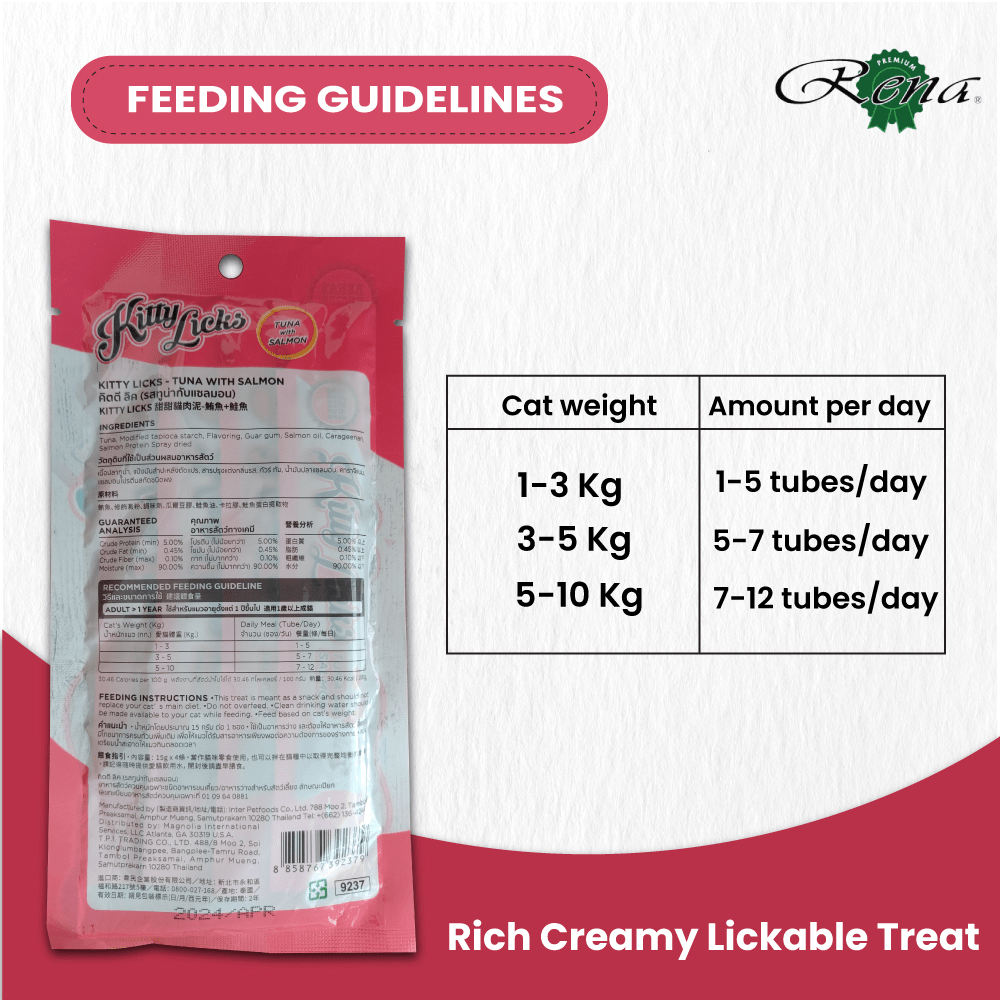 Kitty Licks Tuna Salmon and Chicken Liver Cat Treats Combo image 7