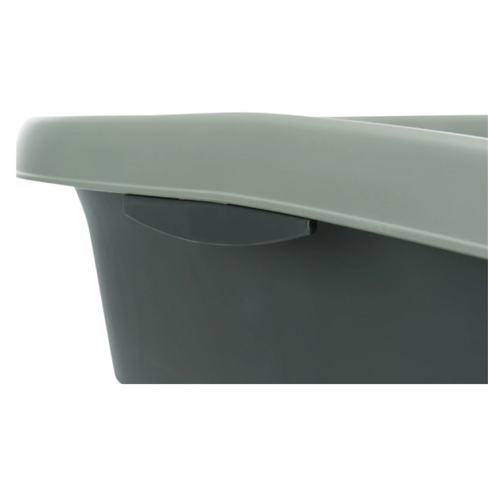 Trixie Be Eco Carlo Litter Tray with Rim for Cats (Grey Green/Anthracite) image 4